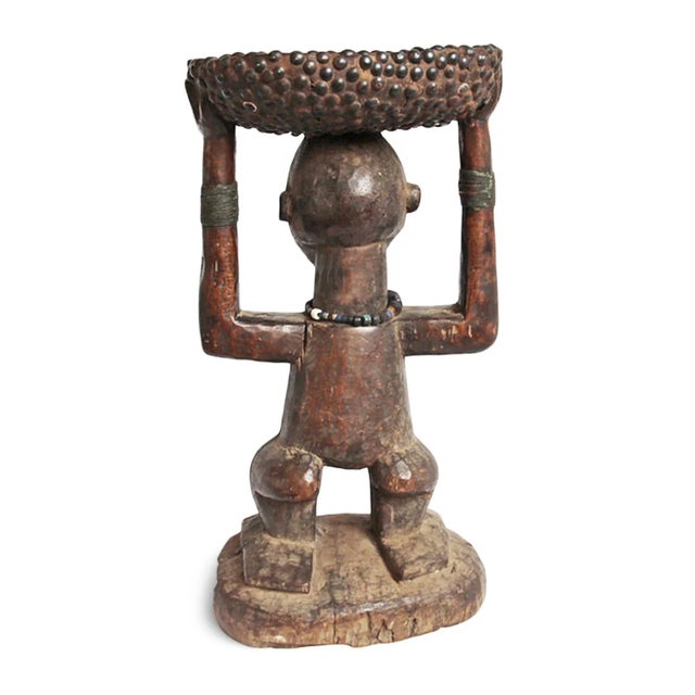Tribal Antique Songye Chief Stool For Sale - Image 3 of 9