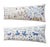 Mid-Century Modern White Horse Suzani Lumbar Pillow Cover 17'' X 53'' - Set of Two For Sale - Image 3 of 4