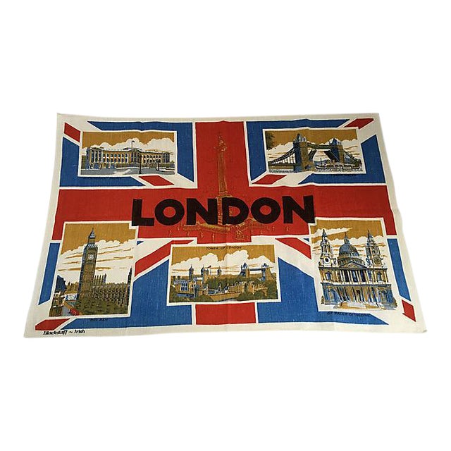 Vintage London Tea Towel Chairish