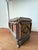 Antique Tramp Art Jewelry Box 1898, Hand Carved Wooden Chest With Mirror, Folk Art Keepsake Box, Victorian Trinket Box, Lion Pull For Sale - Image 14 of 14