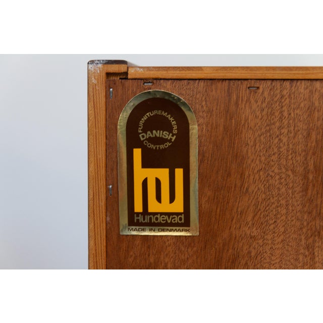 Large Danish Modern Rosewood Bookcase by Carlo Jensen for Hundevad, 1960s For Sale - Image 15 of 18