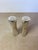 Vintage Japan Silverplate Hourglass Salt & Pepper Shakers, Mid-Century For Sale - Image 4 of 7
