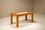 Brutalist Oak Dining Table with Botticino Marble Inlay from Officina Rivadossi, Italy 1970s For Sale - Image 3 of 15
