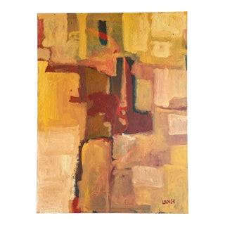 Mid-Century Abstract Painting For Sale