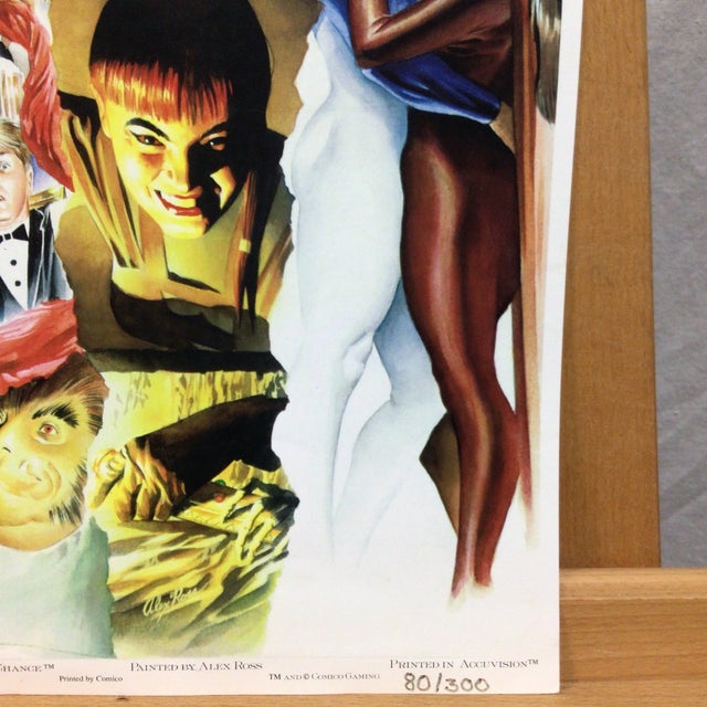 Paper Signed Limited Edition Print of Alex Ross's "Elementals Ghost of a Chance" 80/300 For Sale - Image 7 of 11