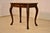French Country French Oak Side Table With Cabriole Legs, Circa 1900 For Sale - Image 3 of 13