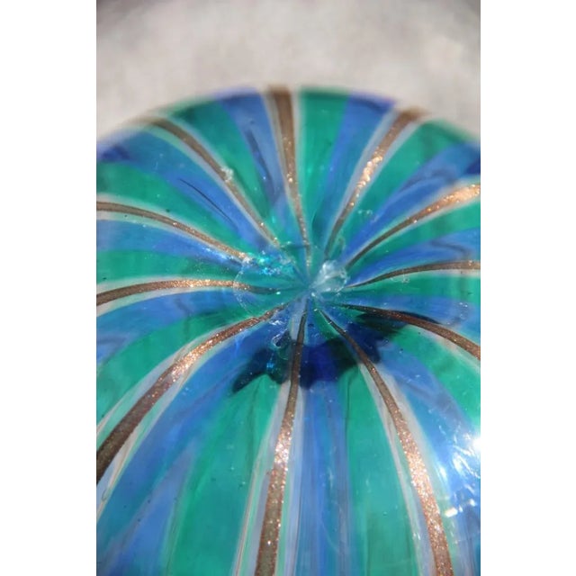 Multicolored Murano Glass Vase, 1960s For Sale - Image 9 of 11