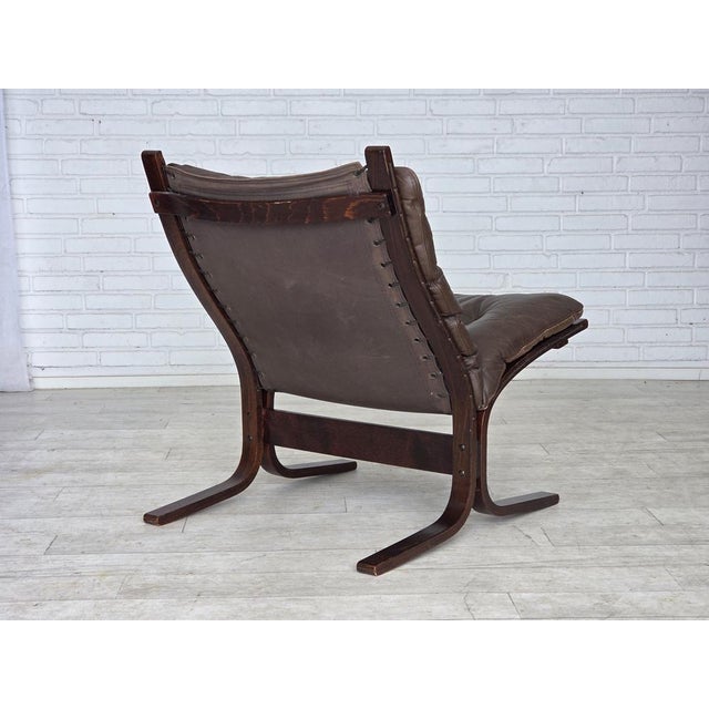 Norwegian Model Siesta Chairs and Ottoman by Ingmar Relling for Westnofa, 1970s, Set of 3 For Sale - Image 12 of 17