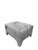 Vintage Rustic Modern Cowhide Ottoman Newly Reupholstered in Cowhide A stylish vintage rectangular ottoman newly...