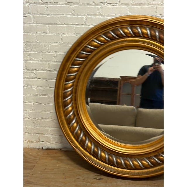 Windsor Art & Mirror Company Round Twist Wall Mirror, 20th Century For Sale - Image 11 of 12