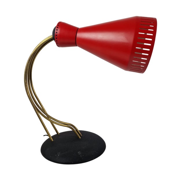 Adjustable Desk Lamp from Bag Turgi, Switzerland, 1950s For Sale