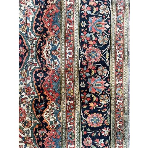 Antique Mohtasham Rug, 1920s For Sale - Image 17 of 18