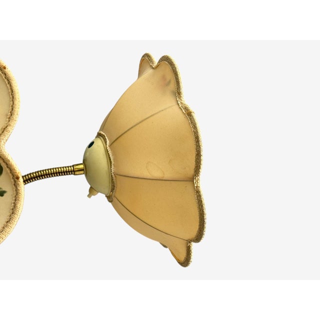 Brown Swedish Modern, Adjustable Floor Lamp, Wood, Metal, Sweden, 1950s For Sale - Image 8 of 17