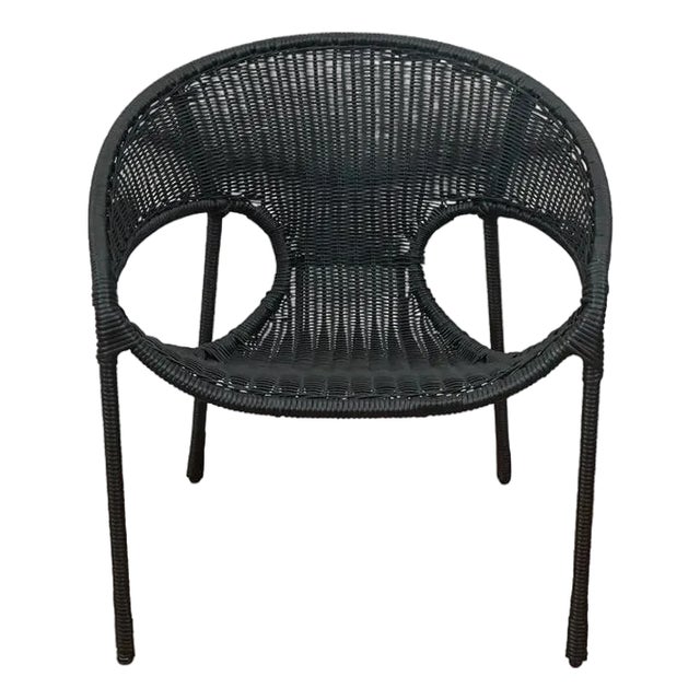 Tulum Chair, Black For Sale