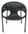 Tulum Chair, Black For Sale