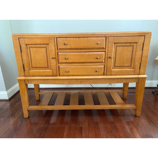 Vintage Bassett Furniture J G Hook Design Buffet Chairish