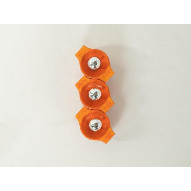 Space Age Cari Zalloni Wall Lamp by Gaetano Sciolari for Leola For Sale - Image 5 of 12