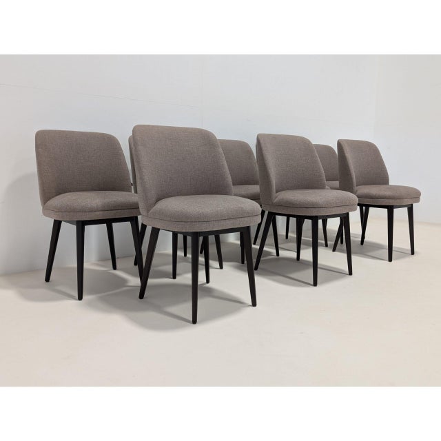 Black Dublin Chairs from Laskasas, Set of 8 For Sale - Image 8 of 13