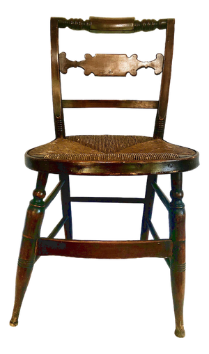 Mid 19th Century Early American "Fancy" Side Chair