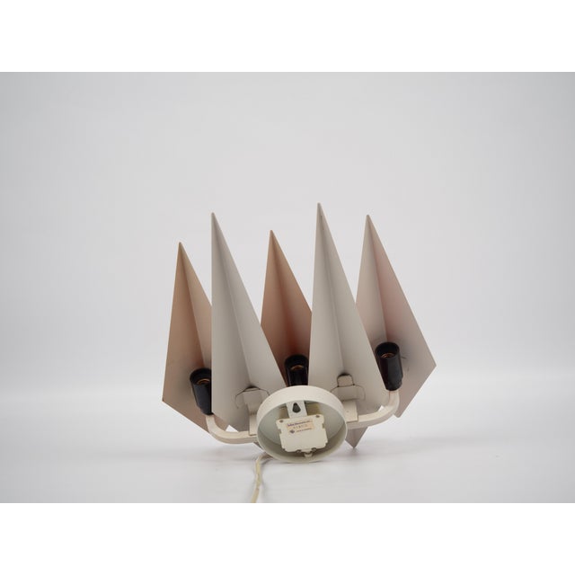 Vintage Danish Diamant Wall Lamps from Holm Sørensen & Co., 1960s, Set of 2 For Sale - Image 4 of 15