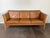 1970s Danish Modern Attributed Skovby Leather & Beechwood Sofa For Sale - Image 5 of 5