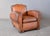 Art Deco French Moustache Backed Leather Armchair, 1920s For Sale - Image 16 of 16