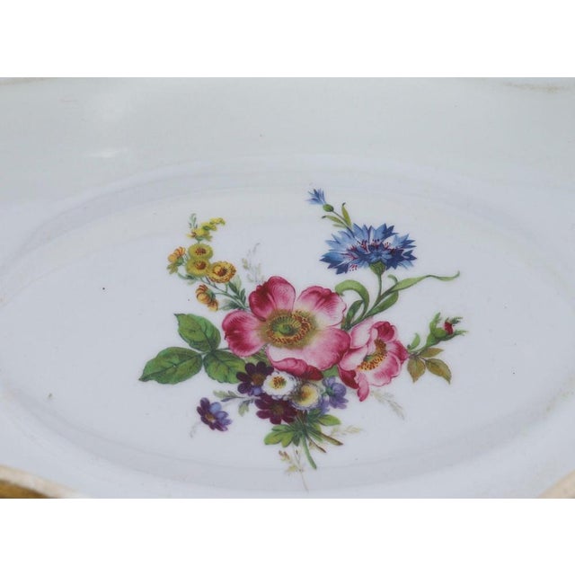 Large Antique French Sevres Golden Porcelain Casket, 1800s For Sale - Image 5 of 14