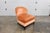 Early 21st Century Century Furniture Velvet Peach/Orange Slipper Chair For Sale - Image 5 of 11