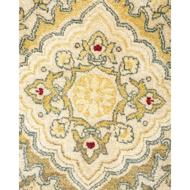 Transitional Mogul Collection Hand-Knotted Area Rug - Ivory Collection 9' 1" x 15' 10" For Sale - Image 3 of 9