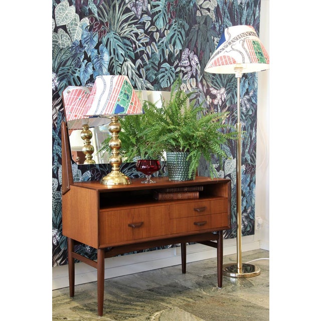 Wood Danish Teak Dressing Table For Sale - Image 7 of 15