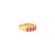 Metal 14k Yellow Gold Marquise Ruby and Diamond Chunky Ring Size 6.5 For Sale - Image 7 of 15