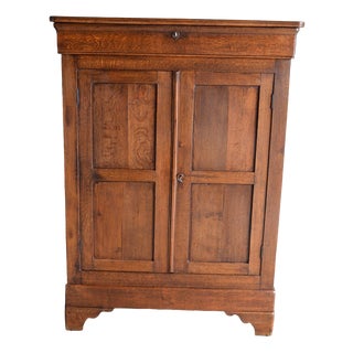 Antique Oak Louis Philippe Girls Wardrobe For Sale