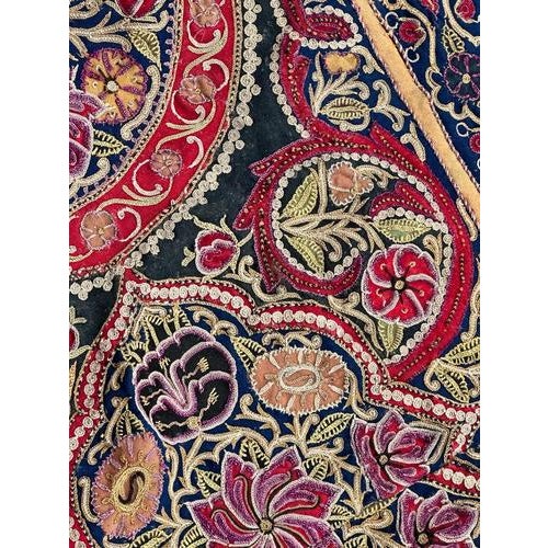 Vintage Rashti Douzi Embroidery, 1920s For Sale - Image 10 of 18