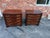 Pair of Henkel Harris Chippendale Style Serpentine Top Bachelor Chest of Drawers For Sale - Image 11 of 15