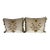 Pair of Pillows With 19th Century Hand-Applied Appliqués For Sale