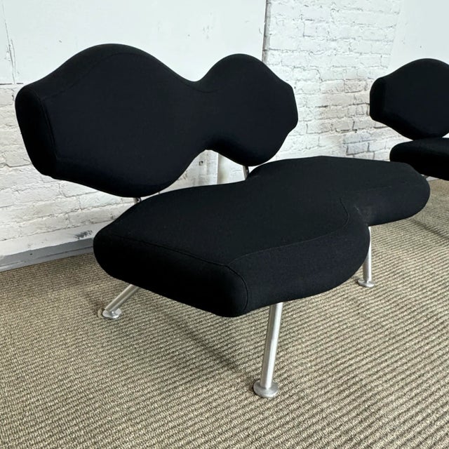 2010s Pair of Wavelength Two Seat Sofas by Karim Rashad for Neinkamper For Sale - Image 5 of 12