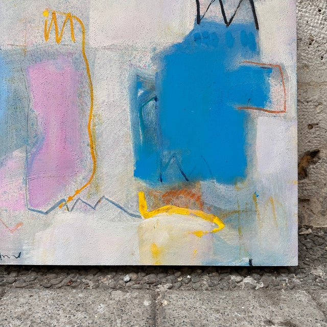 Lorenzo Colomo, Abstract Composition, 2000s, Acrylic Painting on Panel For Sale - Image 9 of 17