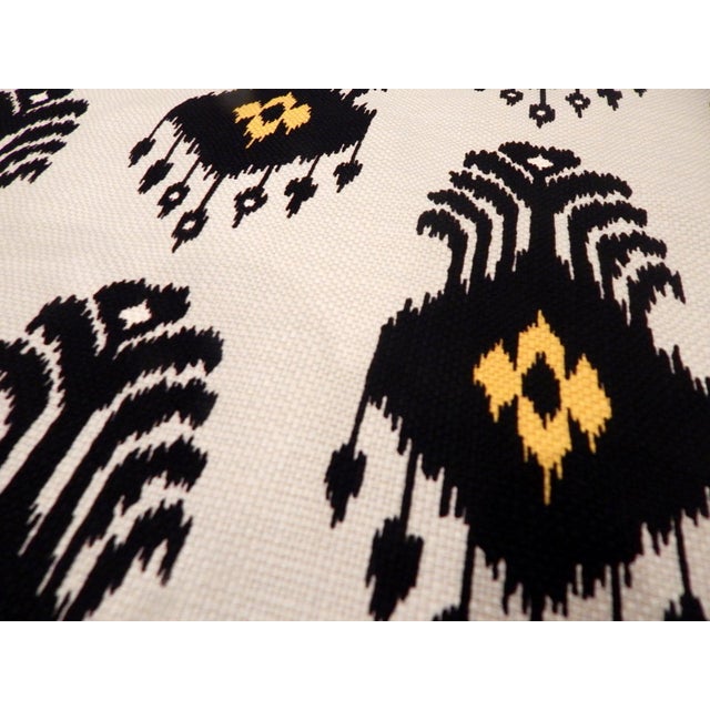 Nate Berkus "El Convento" Mesa Ikat Basketweave Cotton Fabric 2+1/6 Yard Chairish