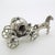 Vintage Italian Handmade Genuine Silver Cinderella Carriage Figurine by Arpa Silversmith, 1970s For Sale - Image 6 of 11