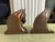 Mid-Century Modern Pair of Vintage Cast Metal Horse Bust Bookends by Gladys Brown for Dodge, Inc., Early 20th Century For Sale - Image 3 of 6