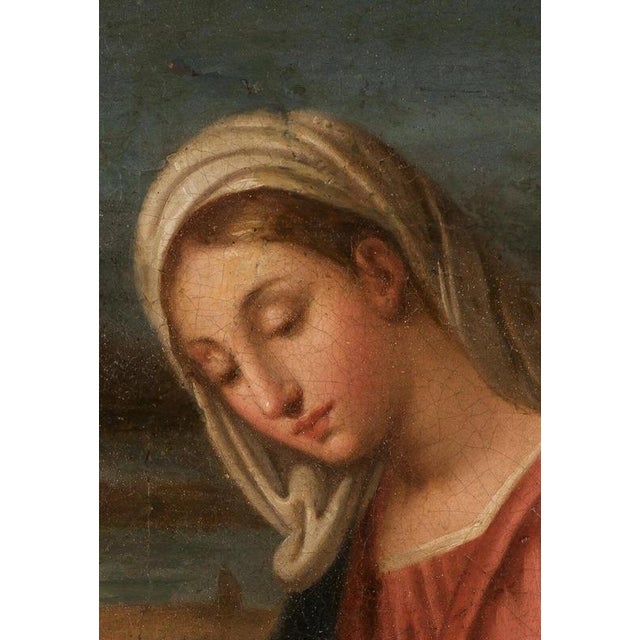 Italian Master After Raphael, Madonna del Passeggio, Oil Painting For Sale - Image 4 of 13