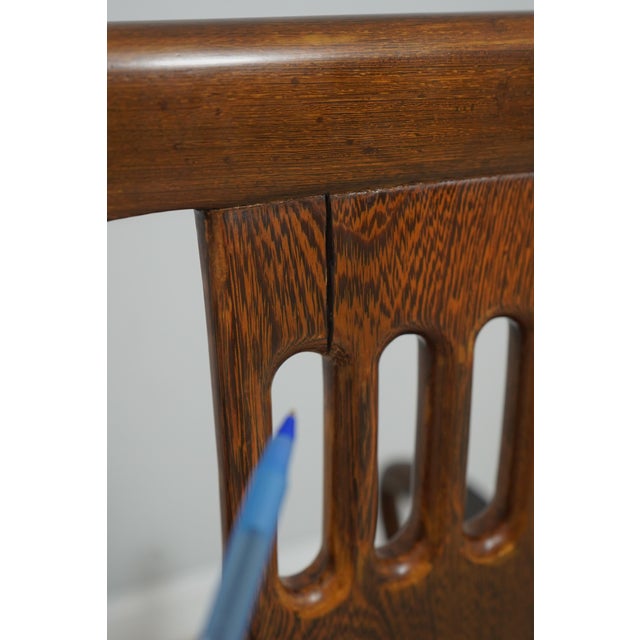 Vintage Chinese Rosewood Triple Back Settee Bench For Sale - Image 16 of 18