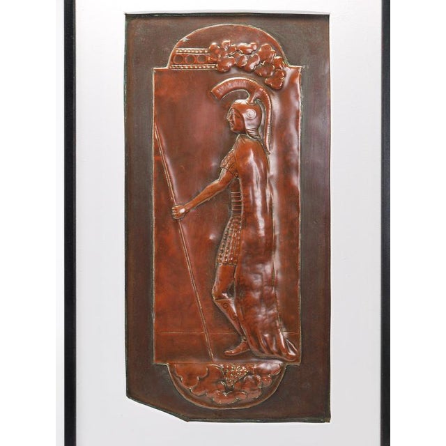 Vienna Secession Art Nouveau Relief Panels by Georg Klimt, Vienna, 1900s, Set of 2 For Sale - Image 6 of 18