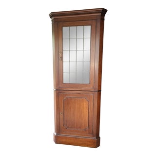 Vintage Used Corner Display Cabinets For Sale Chairish