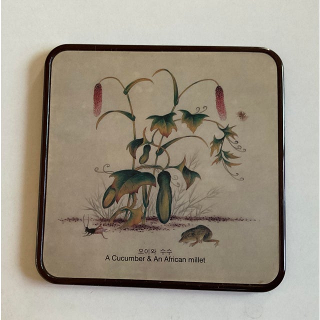 There are five pieces as a set. Their prints are very humorous and artistic, featuring various fruits, vegetables, and...