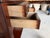 Wood Vintage Baker Furniture Milling Road Chippendale Style 3 Drawer Nightstand For Sale - Image 7 of 12