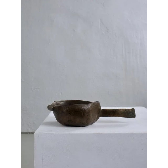 Brutalist Bronze Ashtray Bowl, Germany, 1970s For Sale - Image 6 of 6