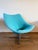 1970s Large Oyster Chair with Cross Base by Pierre Paulin for Artifort, 1965 For Sale - Image 5 of 12