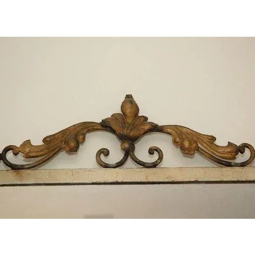 1900s American Classical Marble Top Console with Mirror - 2 Pieces For Sale - Image 4 of 9