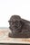 Vintage Lost Wax Cast Bronze Foo Dog Sculptures with Bronze or Verde Patina For Sale - Image 12 of 12